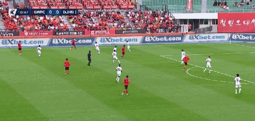 Tường thuật trận đấu K League Hàn Quốc: Mou Juan, Kim Kun-hee ghi bàn trong thời gian bù giờ, Gangwon FC 2-2 Daejeon Citizen