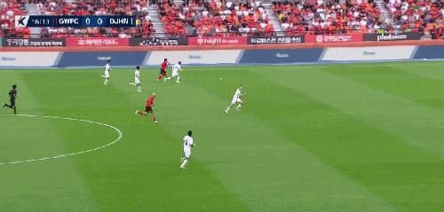 Tường thuật trận đấu K League Hàn Quốc: Mou Juan, Kim Kun-hee ghi bàn trong thời gian bù giờ, Gangwon FC 2-2 Daejeon Citizen