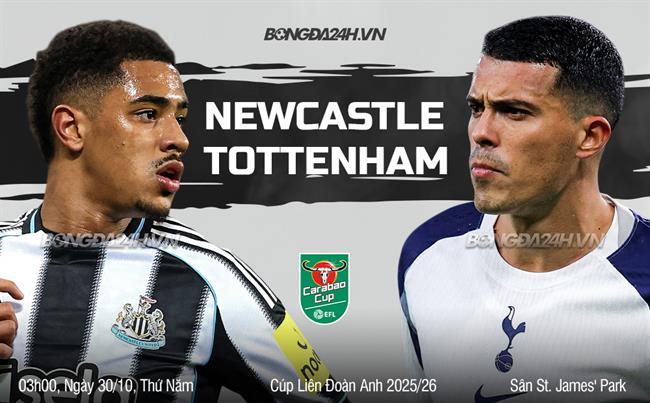 Nhận định Newcastle vs Tottenham (03h00 ngày 30/10): Bữa tiệc tại St. James' Park Nhận định Newcastle vs Tottenham (03h00 ngày 30/10): Bữa tiệc tại St. James' Park