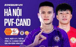 Hà Nội đè bẹp tân binh PVF-CAND tại Hàng Đẫy