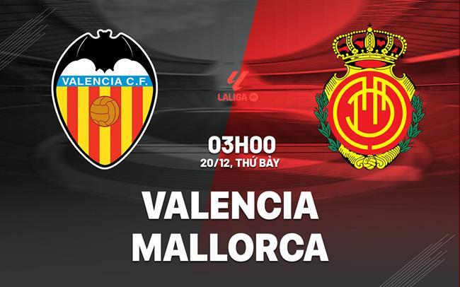 nhan dinh bong da du doan Valencia vs Mallorca vdqg tay ban nha la liga hom nay
